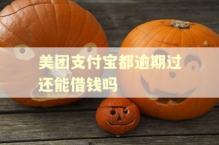 美团支付宝都逾期过还能借钱吗