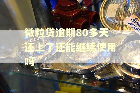 微粒贷逾期80多天还上了还能继续使用吗