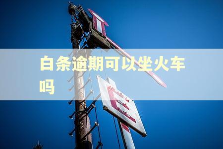 白条逾期可以坐火车吗