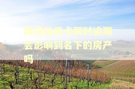 网贷信用卡同时逾期会影响到名下的房产吗