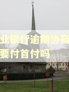 兴业银行逾期协商必须要付首付吗
