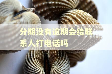 分期没有逾期会给联系人打电话吗