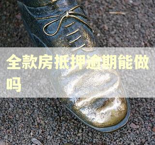全款房抵押逾期能做吗