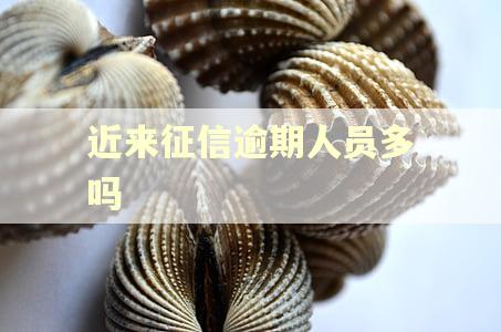 近来征信逾期人员多吗