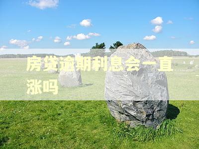 房贷逾期利息会一直涨吗