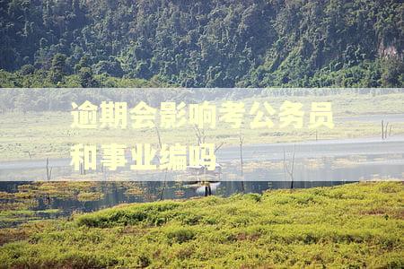 逾期会影响考公务员和事业编吗