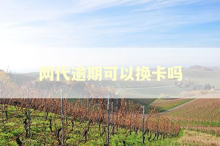 网代逾期可以换卡吗