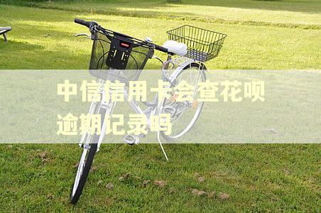 中信信用卡会查花呗逾期记录吗