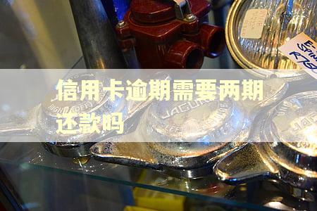 信用卡逾期需要两期还款吗 信用卡逾期需要两期还款吗