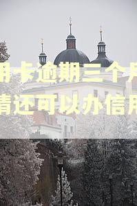 信用卡逾期三个月已还清还可以办信用卡吗