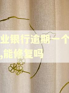 兴业银行逾期一个星期,能修复吗