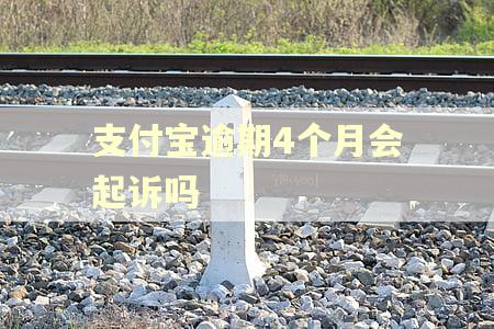 支付宝逾期4个月会起诉吗