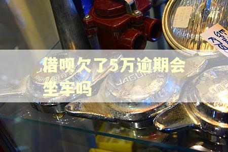 借呗欠了5万逾期会坐牢吗 借呗欠了5万逾期会坐牢吗