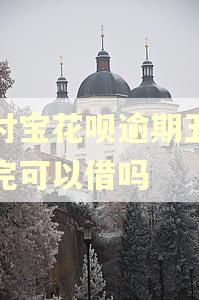 支付宝花呗逾期五天还完可以借吗