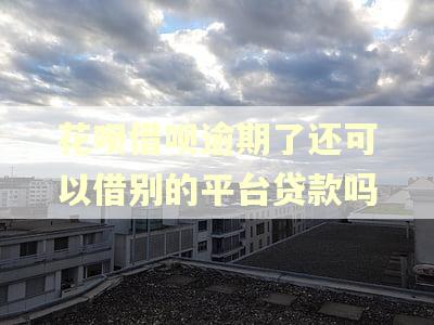 花呗借呗逾期了还可以借别的平台贷款吗