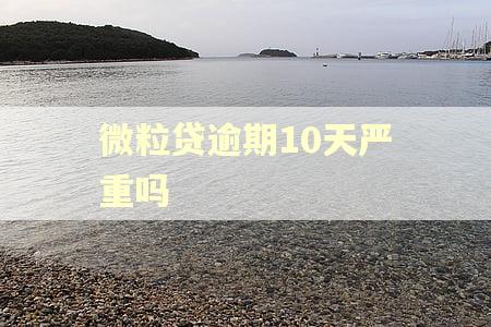 微粒贷逾期10天严重吗 微粒贷逾期10天严重吗