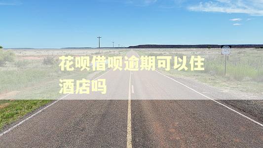 花呗借呗逾期可以住酒店吗