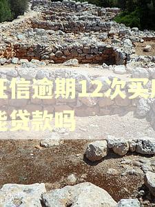 征信逾期12次买房能贷款吗