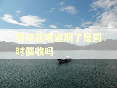 借呗花呗逾期了是同时催收吗