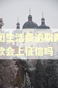 美团生活费逾期两天还款会上征信吗