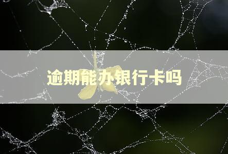 逾期能办银行卡吗