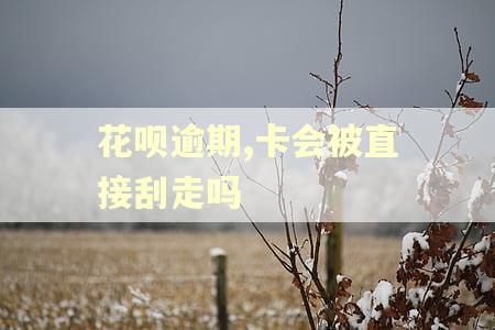 花呗逾期,卡会被直接刮走吗 花呗逾期,卡会被直接刮走吗