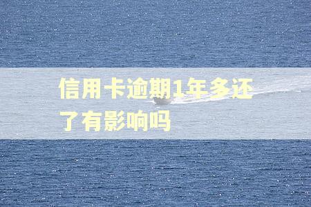 信用卡逾期1年多还了有影响吗