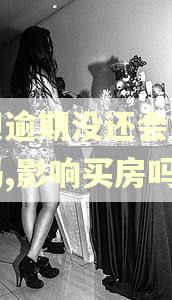 花呗逾期没还会上征信吗,影响买房吗