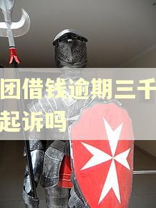 美团借钱逾期三千多会起诉吗